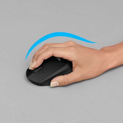 2. Logitech B330 Silent Plus Mouse 910-004913 (optical; 1000 DPI; black)