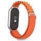 2. Tech-Protect Nylon Pro Strap for Xiaomi Smart Band 8 / 9 / 10 / NFC - Orange