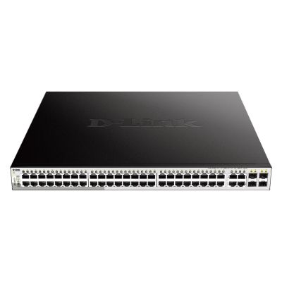 4. D-Link DGS-1210-52MP switch - Managed - L2 - Gigabit Ethernet (10/100/1000) - Full duplex - Power over Ethernet (PoE)