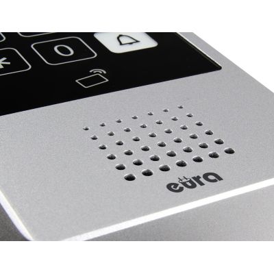 5. EURA VDP-90A3 DELTA video intercom + black monitor