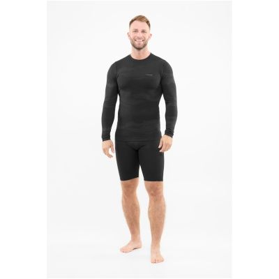 6. VIKING Gasher Man Longsleeve Merino Men's Underwear Size M Black