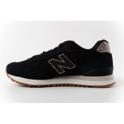 3. New Balance women’s 515 black suede leather sneakers