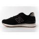 3. New Balance women’s 515 black suede leather sneakers