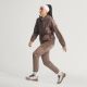7. Women’s adidas TERREX Xperior 2.5L Hybrid Primeknit Climaproof Jacket – Trace Brown, size: XS