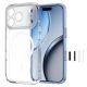 11. Tech-Protect MagPeak MagSafe CC Case for iPhone 17 Pro Max / 18 Pro Max - Clear