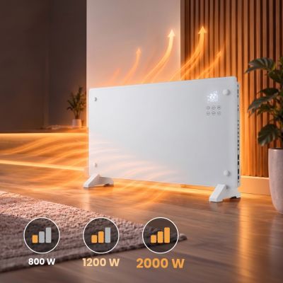 7. Extralink Smart Glass Heater 2000W | White