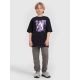4. Boy's oversize T-shirt with print 4F 4FJRAW25TTSHM3062-20S