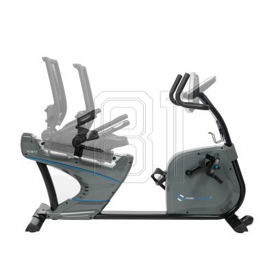 99. Horizontal bike with Premium HMS R1817 generator