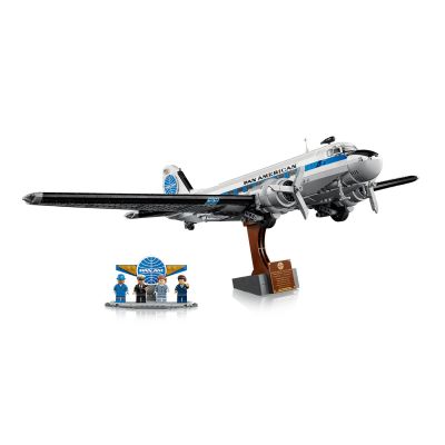 7. LEGO Icons 11378 - Douglas DC-3 PAN AM Passenger Plane