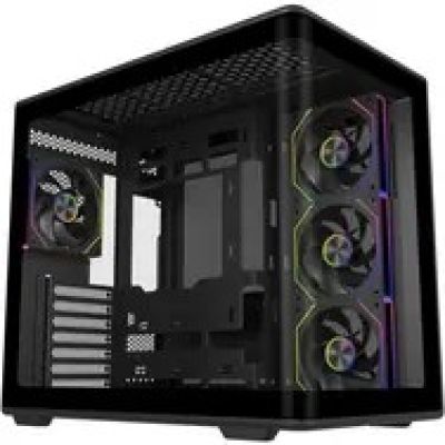 3. Cooler Master Elite 600 Tower Black, Transparent