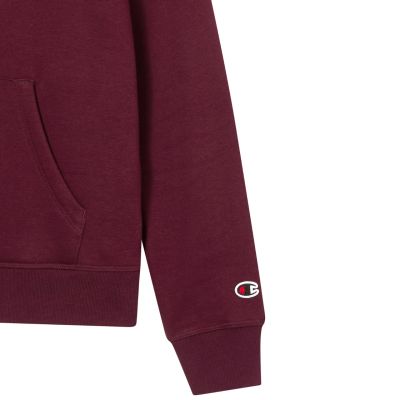 5. Champion Hooded Sweatshirt Women's Burgundy 118379 RS522