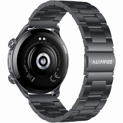 13. Smartwatch Gravity Black Strap + Bracelet GT35-2