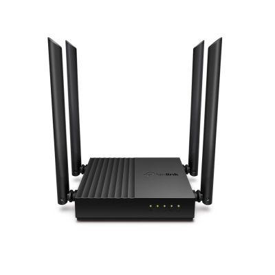 6. TP-Link ARCHER A64 Wireless Router Gigabit Ethernet Dual-band (2.4 GHz/5 GHz) Black