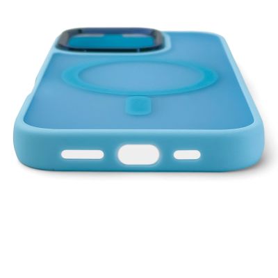 5. Magnetic Collection MagSafe case for iPhone 16 Pro Max - light blue