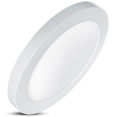 8. LED ceiling panel 7in1 recessed surface-mounted ultra slim 30W 3 colors (WW, NW, CW) Led4U LD142 microwave built-in power supply
