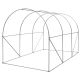 48. GREENHOUSE GARDEN TUNNEL 200X300X200CM PE STRUCTURE WHITE STEEL
