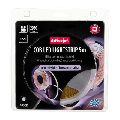 8. 5 m COB LED Strip, Neutral White, IP20