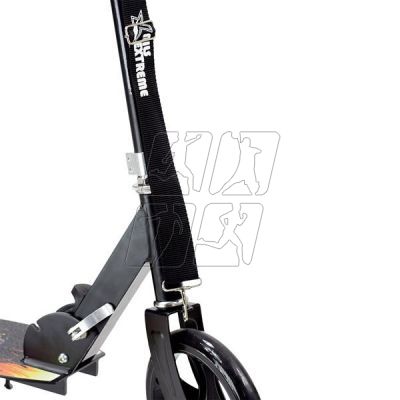 24. Nils Extreme HA205D BLACK PU 205MM scooter