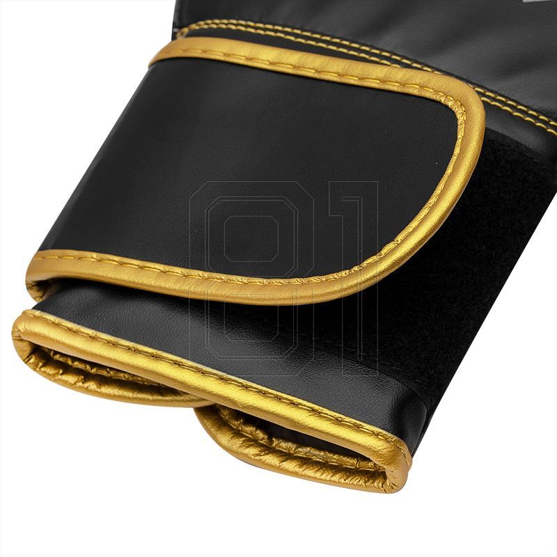 17. adidas HYBRID 80 ADIH80 boxing gloves black gold