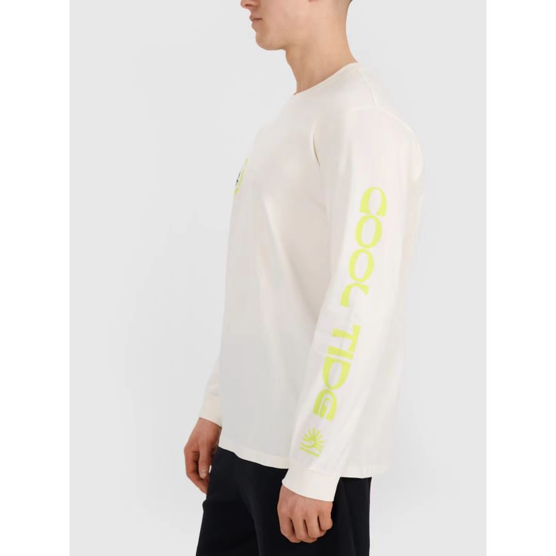 4. Men's longsleeve regular with print 4F 4FWSS25TLONM392-11S