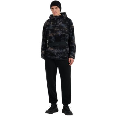 16. Men's fleece sweatshirt 4F M427 multicolor allover 4FWAW25TFLEM427 90A