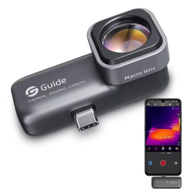 2. GUIDE SENSMART THERMAL IMAGING CAMERA MOBIR 2S USB-C, 256X192PX UP TO 150°C, 5X ZOOM, AUTOFOCUS, FOV 25°, NIGHT VISION UP TO 100M M2SA-5X