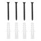 4. MACLEAN WALL ORGANIZER TOOL SHELF MACLEAN WALL ORGANIZER / TOOL SHELF, BLACK, DIMENSIONS 40X14.5X4.6CM, M