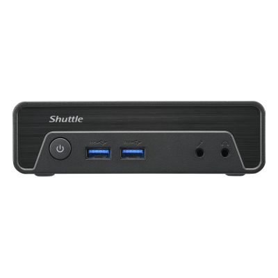 2. Shuttle Nano PC NE10N, Intel N 100, 1x HDMI, 1x DP, 6x USB, 1x LAN, Fanless, 24/7 Continuous Operation, incl. VESA, 0.6L PC, Mini PC barebones, Intel SoC, DDR4-SDRAM, PCI Express, Serial ATA, 65W