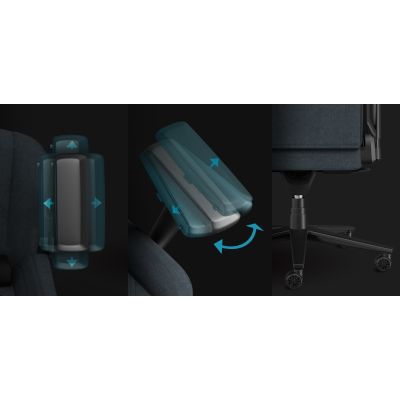 7. Gaming Chair GENESIS NFG-2245 with Upholstered Seat