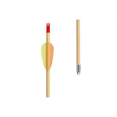 3. Poe Lang 30" Target Wooden Arrows - Set of 5