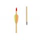 3. Poe Lang 30" Target Wooden Arrows - Set of 5