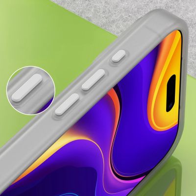 8. Magnetic Abrasive Case for iPhone 17 Pro Max Compatible with MagSafe - Matte White