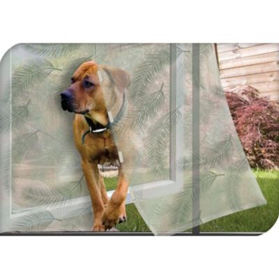 6. DOOR MOSQUITO NET 100X220CM WITH MAGNETIC CLOSURE, LEAVES