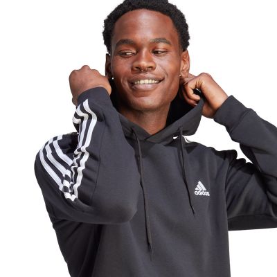 12. adidas Essentials Fleece 3-Stripes Hoodie M IB4028