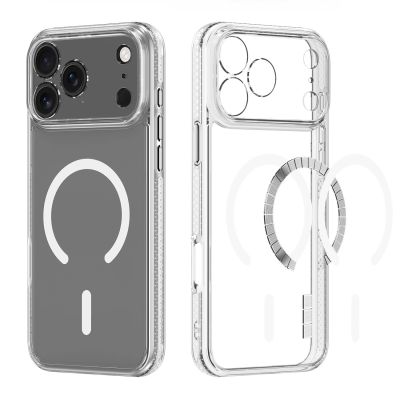 3. Dux Ducis Clin Mag Case for iPhone 17 Pro Max Compatible with MagSafe - Transparent