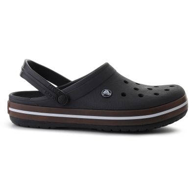 6. CROCS CROCBAND GUM CLOG BLACK 212756-001