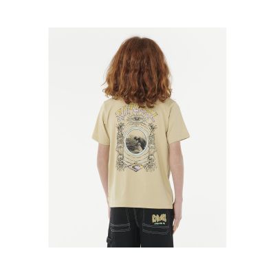 3. RIP CURL TROPIC DAZE ART TEE -BOY green