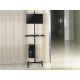 9. Features - Flat Panel Cart / Computer Case - Plastic, Stainless Steel - Screen Size: 43.2-81.3 cm (17"-32") - Freestanding