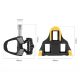 4. Rockbros RD9 SPD Carbon Fiber and Titanium Alloy Pedal Cleats - Black