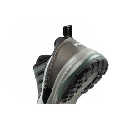 7. Puma Charge Black Disc Low S1P ESD HRO SRC Work Shoes Black BOA