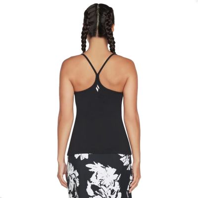 2. Skechers Go Walk Racerback Shelf Bra Cami W1TT134-BLK Black M