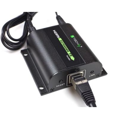 4. TECHLY EXTENDER HDMI HD 3D 60M PO RJ45 IR REMOTE IDATA EXT-E70I