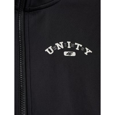 6. Boys’ Regular-Fit Hoodless Sports Jacket 4F 4FJRAW26TSWSM3198-20S