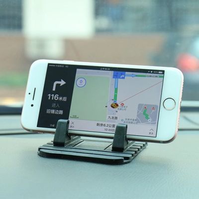 12. Universal car holder silicone phone stand nano pad black