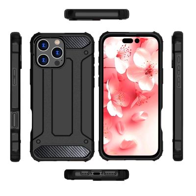 5. Hybrid Armor iPhone 16 Pro Case - Black