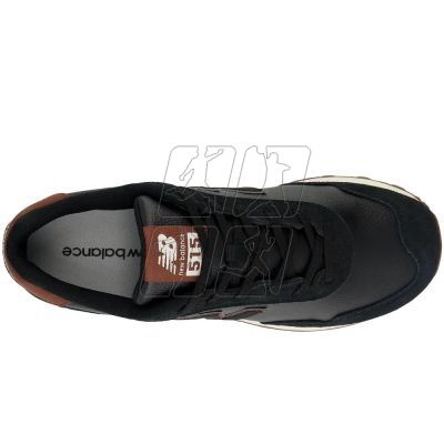 3. Men's New Balance NB 515 Sneakers, Sports Shoes, Lifestyle, Black (ML515ADB)