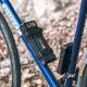 5. Rockbros LKXR2006 Folding Bike Lock with Key - Black