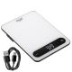 2. ADLER AD 3177wb kitchen scale black and white