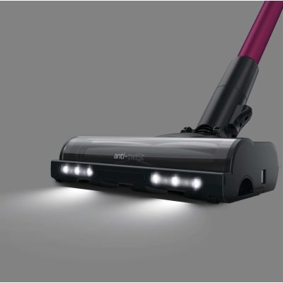 31. Hoover HF610HX 011 Upright Vacuum Cleaner Battery Dry EPA Bagless 0.7L 650W Purple 4Ah