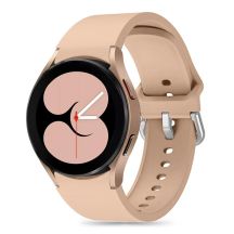 Tech-Protect Silicone Strap for Samsung Galaxy Watch 4 / 5 / 5 Pro / 6 / 7 / FE - Beige